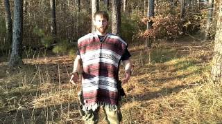 Mexican Poncho For Survival amp Tactical Purposes [upl. by Litman]