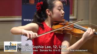 Yesong Sophie Lee 12 USA [upl. by Happ]