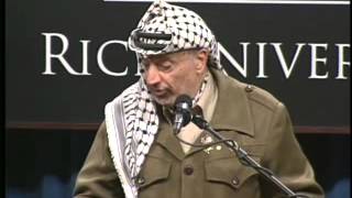 Yasser Arafat President of the Palestine National Authority [upl. by Tija]