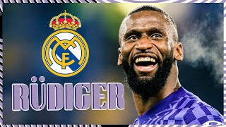 Antonio Rüdiger new REAL MADRID PLAYER [upl. by Haynor]