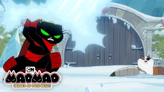 Mao Mao vs the Ice Monster  Mao Mao  Cartoon Network [upl. by Yeneffit]