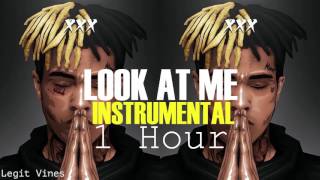 XXXTENTACION  Look At Me Instrumental 1 Hour [upl. by Chute110]