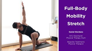 Full Body Mobility Stretches by Daniel Giordano  NYU Steinhardt Department of Physical Therapy [upl. by Nuyh]