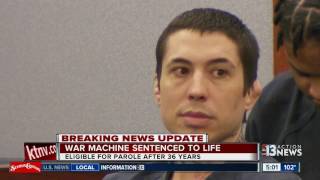 War Machine sentenced to life in prison with parole after 36 years [upl. by Yedsnil]