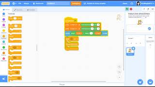 Tabliczka mnożenia gra w Scratch [upl. by Allisan75]