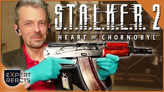 Firearms Expert Reacts to STALKER 2 Heart of Chornobyl Guns  EXP [upl. by Ahsilav]