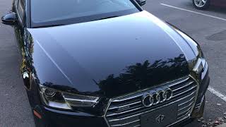 How to refill Windshield fluid Audi a4 2018 [upl. by Wendy537]