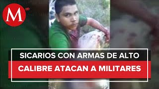 Sicarios de ‘El Pelochas’ se enfrentaron a militares en Matamoros [upl. by Zumstein]