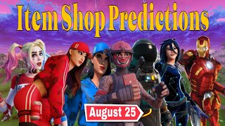 Fortnite Item Shop Tomorrow Predictions  Sunday August 25 2024 [upl. by Trueblood625]