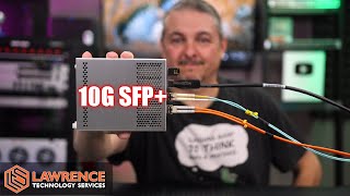 Comparing SFP 10 Gigabit Connectors LC MultiMode Fiber 10GBASET and DAC Cables [upl. by Briggs526]