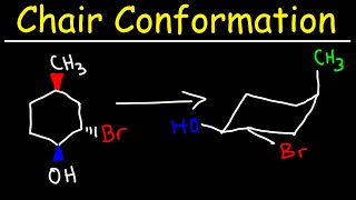 Chair Conformation and Ring Flips [upl. by Royal]