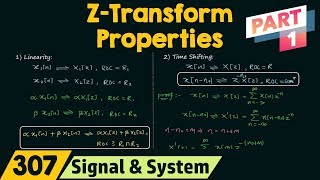 Properties of ZTransform Part 1 [upl. by Mirabel629]