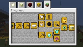 complete TODOS los logros de Minecraft en SURVIVAL [upl. by Mehsah]