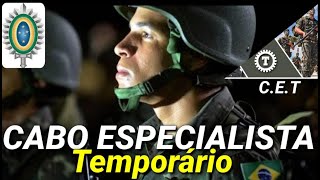 Pré Requisitos Para ser Um Cabo Especialista Temporário do Exército Brasileiro [upl. by Aitnahs]