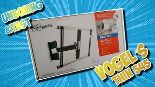 ✅ REVIEW  Vogels THIN 545 TVWandhalterung Test und Montage [upl. by Okire591]