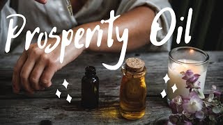 Customizable Prosperity Oil  Spell Work [upl. by Volding]