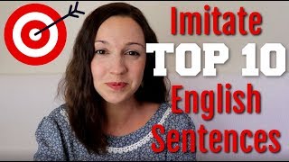 How to Pronounce TOP 10 English Sentences [upl. by Lizzy]