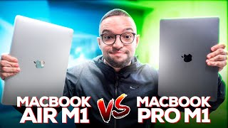 MacBook M1 Air vs Pro  veja as diferenças entre eles COMPARATIVO [upl. by Ylam]