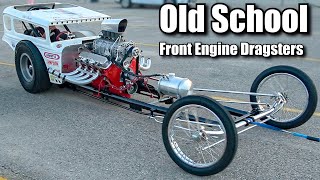 Old School Front Engine Dragsters [upl. by Weidner]