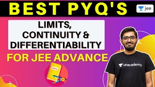 Best PYQs Limits Continuity amp Differentiability  JEE Advanced  Unacademy JEE  Nishant Vora [upl. by Noyes]