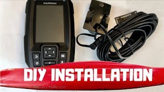 How to Install Transducer in a KAYAK EASY  GARMIN STRIKER 4 [upl. by Nivlem]