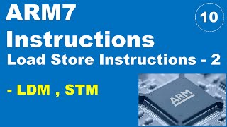 ARM Instruction Set  Multiple Register Load Store Instruction  LDM STM [upl. by Anyr]