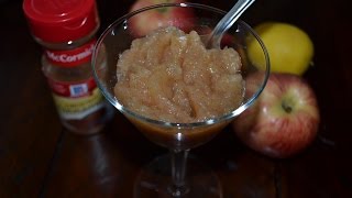 How to make easy homemade applesauce  recipe  no sugar [upl. by Areht]