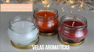 COMO HACER VELAS AROMATICAS MUY FACIL [upl. by Borlow]