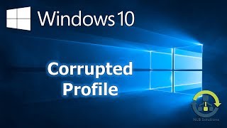 How to recreate a corrupted profile in Windows 10 Step by Step guide [upl. by Thorma]