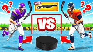 AIR HOCKEY for LOOT in Fortnite [upl. by Adran]