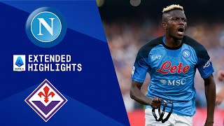 Napoli vs Fiorentina Extended Highlights  Serie A  CBS Sports Golazo [upl. by Anegal]