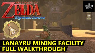 Skyward Sword Lanayru Mining Facility Walkthrough  Full Desert Dungeon Guide  Puzzles amp Boss [upl. by Heyer]