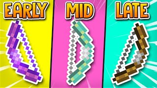 HYPIXEL SKYBLOCK  The BEST Bows for EARLYMIDLATE game [upl. by Cross561]