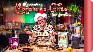 Reviewing Christmas Gift Ideas for Foodies  Sorted Food [upl. by Edgard]