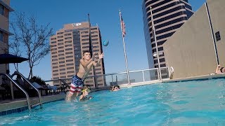 Rooftop Pool Football [upl. by Socher]