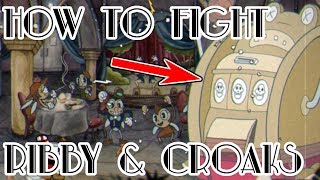 CUPHEAD  How to fight the Frog Brothers  Ribby amp Croaks  TUTORIAL  Gameplay [upl. by Jsandye]