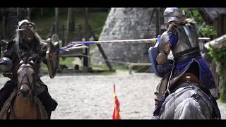 La Légende des Chevaliers Provins Spectacle Equestre [upl. by Cirederf]