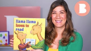 Llama Llama Loves to Read  Read Aloud Picture Book  Brightly Storytime [upl. by Osnofla]