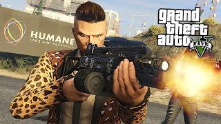 HUMANE LABS RAID GTA 5 Online Heists [upl. by Ennaeerb]