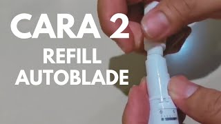 Proses Refill Autoblade silhouettecameo  Cara 2 [upl. by Berkow268]