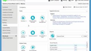 Sage 50 Chart of Accounts amp General Journal [upl. by Liponis]