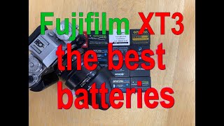 Best Fujifilm NPW126s Budget Replacement batteries [upl. by Ahsaei]