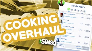 BEST COOKING MOD FOR REALISTIC GAMEPLAY The Sims 4 mods [upl. by Obmar703]