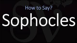 How to Pronounce Sophocles CORRECTLY [upl. by Irap48]