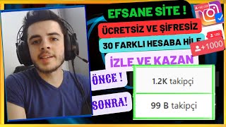 1 DAKİKADA 1000 İNSTAGRAM TAKİPÇİ ARTTIRMA  ŞİFRESİZ ÜCRETSİZ İNSTAGRAM TAKİPÇİ HİLESİ [upl. by Godwin]