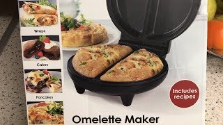 SALTER OMELETTE MAKER REVIEW [upl. by Wolram906]