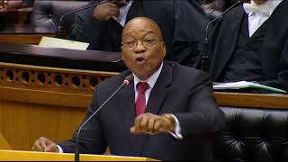 President Zuma loses his temper towards Malema [upl. by Swagerty]