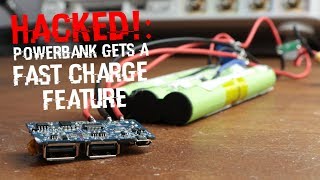 HACKED Powerbank gets a Fast Charge Feature [upl. by Winters472]