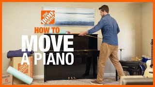 How to Move a Piano  The Home Depot [upl. by Hermes]