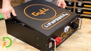 Cheapest 48 volt LiFePO4 Battery PreBuilt with BMS Testing and Review Gyll from Signature Solar [upl. by Hortense]